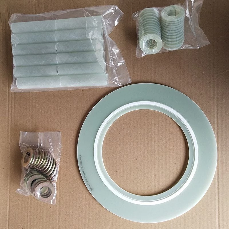 G10 Flange Insulation Kit, PTFE Seal, 6 Inch, DN150, 300 LB