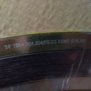 ANSI B16.20 Spiral Wound Gasket, 24 Inch, 150 LB, FG Filler