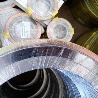 SS 304 Inner Ring Gasket, CS Outer Ring, FG Filler, 6 Inch