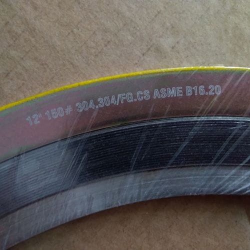 SS 304 Inner Ring Gasket, ASME B16.20, 12 Inch, 150 LB, RF