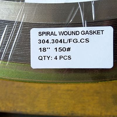 SS 304 Inner Ring Gasket, FG Filler, 18 Inch, DN450, 150 LB