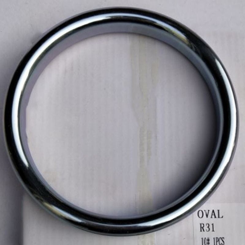 Zinc Coated RTJ Gasket, Oval Type, Low Carbon Steel, R31