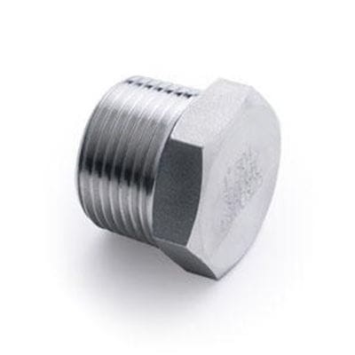 ANSI B16.11 Hex Plug, ASTM A105, 3/4 Inch, 3000-6000 LB, NPT