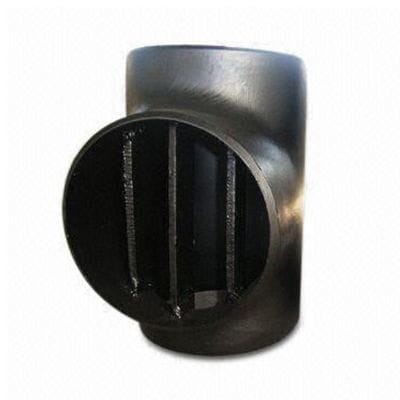 Carbon Steel ASTM A234 WPB Barred Tee, ANSI B16.9, 1/2-56 IN
