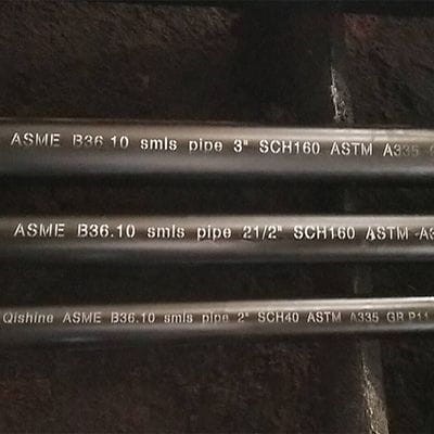 ASME B36.10 Seamless Pipe, ASTM A335 P11, 2-1/2 Inch, DN65