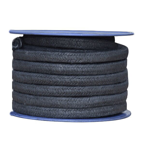 Cotton Fiber Braided Packing, 1/8-2 Inch, 70 Bar, 1.25 g/cm3