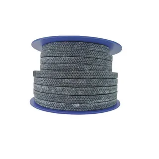 Carbonized Fiber Valve Packing, 150 Bar, PTFE Impregnated