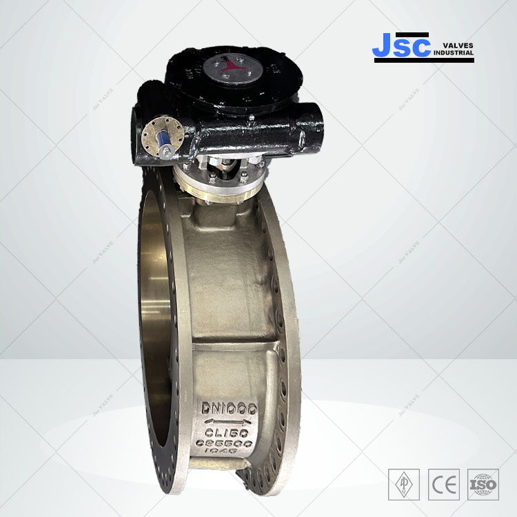 ASTM B148 C95800 Butterfly Valve, API 609, 40 IN, CL 150 LB,Bi-directional