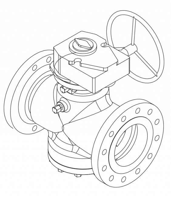 Pressure Balanced Plug Valve Design Drawing Pressure Balanced Plug Valve Design Drawing