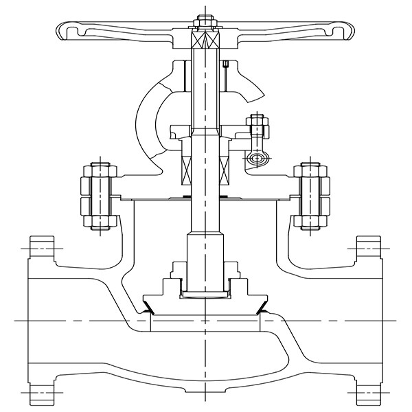 Globe Valve Design Drawing Globe Valve Design Drawing
