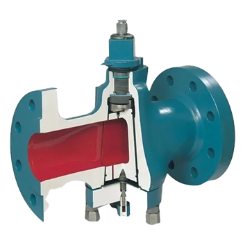 Lubricated Plug Valve Crosssection Lubricated Plug Valve Crosssection