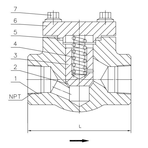 Piston Check Valve Piston Check Valve