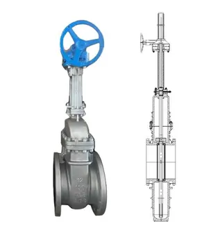 Analysis of the Internal Structure of Flat Gate Valves