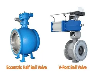 A Comparison of Eccentric Half-Ball and V-Port Ball Valves