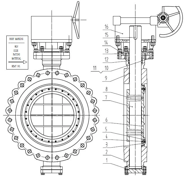 Butterfly Valve Structure Design