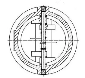Dual Plate Check Valve Design Drawing