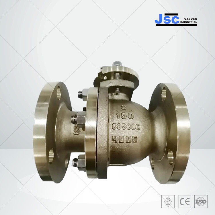 Aluminum Bronze Ball Valve, ASTM B148 C95800, API 6D, 2 IN, 150 LB