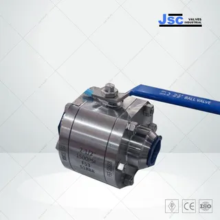 ASTM A182 F53 Floating Ball Valve, API 6D, 2-1/2 IN, 1500 PSI