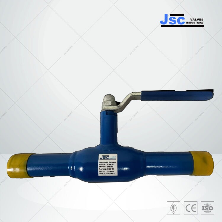 ST 37.8 Floating Ball Valve, DIN EN 10217-2, DN20, PN40, BW - JSC