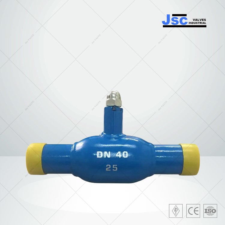 Fully Welded Ball Valve, DIN EN 10217-2 ST 37.8, DN40, PN25