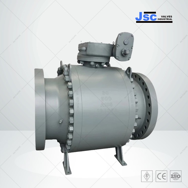 30 Inch Trunnion Ball Valve, ASTM A105, API 6D, 600 LB, RF