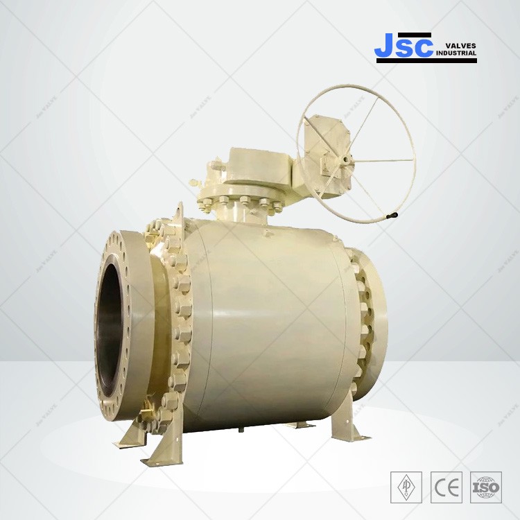 API 6D Trunnion DBB Ball Valve, ASTM A105N, 32 IN, 300 LB, RF