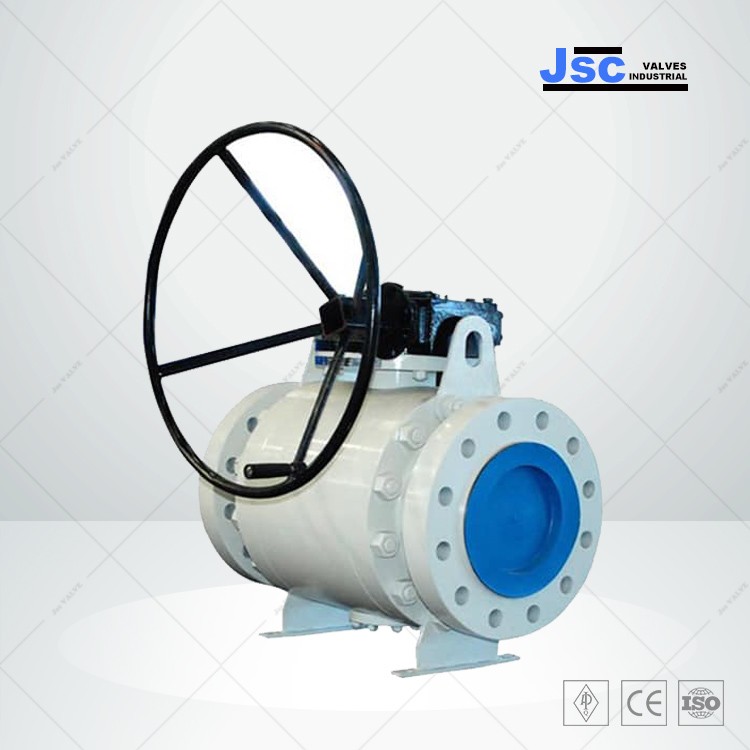 ASTM A105 Trunnion Ball Valve, Metal Seated, 8 Inch, 1500 LB