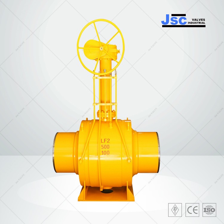 ASTM A350 LF2 Underground Ball Valve, DN500, PN100, BW End