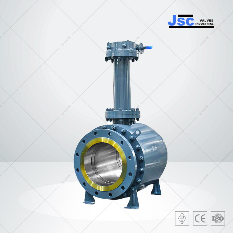Extended Stem Ball Valve, ASTM A350 LF2, 14 Inch, 150 LB, RF