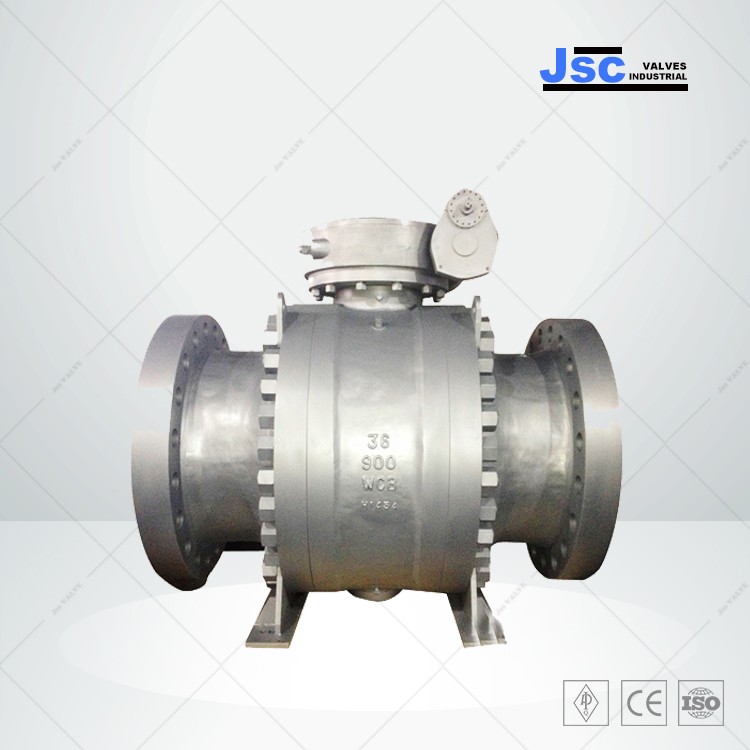 High Pressure Cast Steel Ball Valve, API 6D, 36 Inch, 900 LB