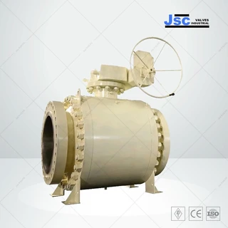 API 6D Trunnion DBB Ball Valve, ASTM A105N, 32 IN, 300 LB, RF