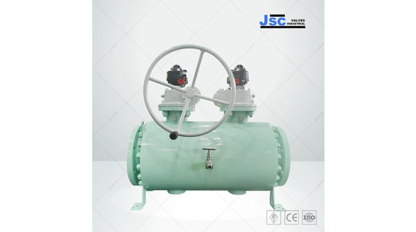 API 6D Double Block Bleed Ball Valve, A350 LF2, 10 IN, 150 LB | JSC