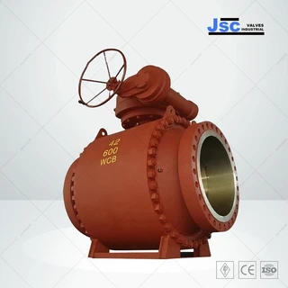 Cast Steel Trunnion Ball Valve, API 6D, WCB, 42 Inch, 600 LB