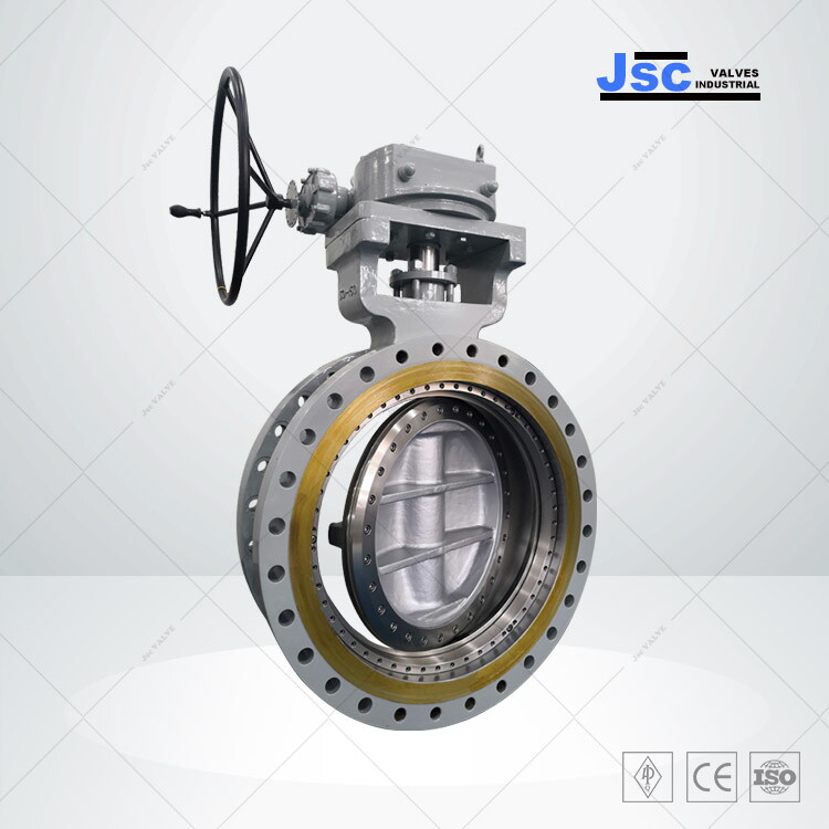 API 609 Flanged Butterfly Valve, ASTM A216 WCB, 52 IN, CL150