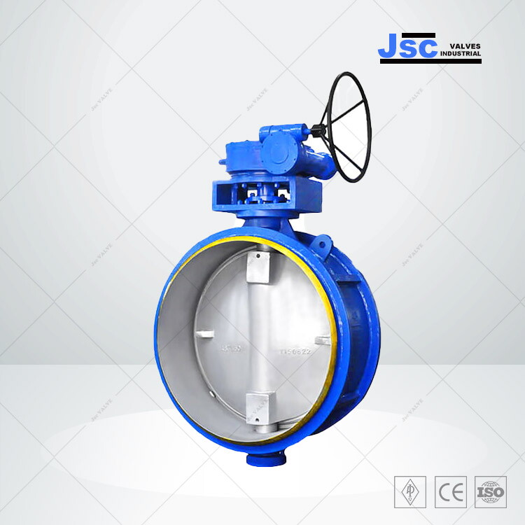 API 609 Triple Eccentric Butterfly Valve, WCB, 48 IN, 150 LB