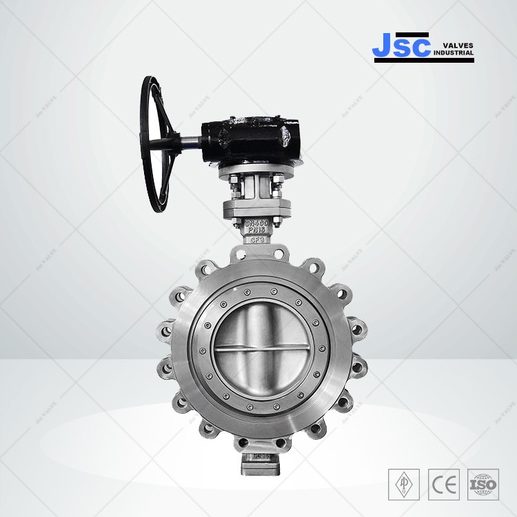 ASTM A351 CF3 Lug Butterfly Valve, EN 593, DN400, PN16