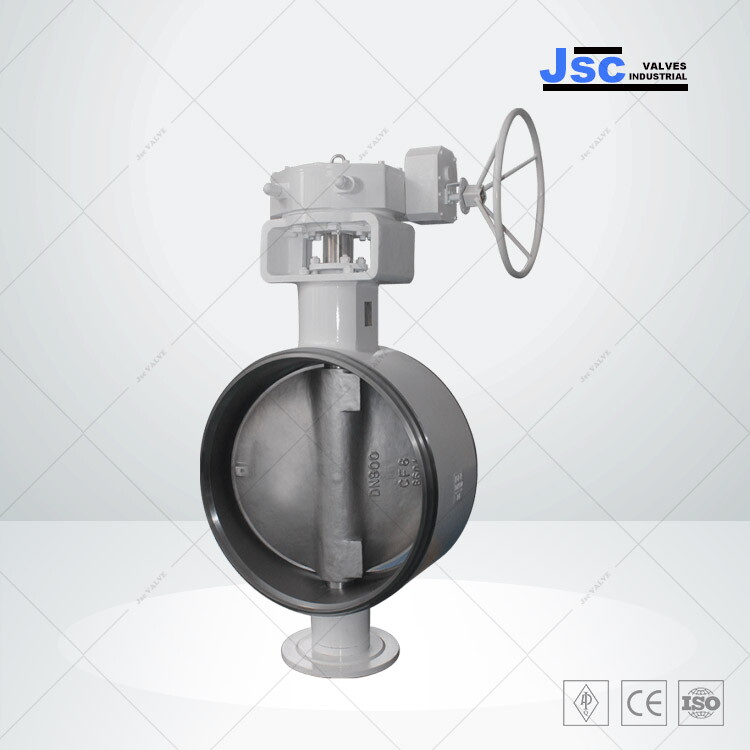 Cast Carbon Steel Butterfly Valve, EN 593, WCB, 32 IN, CL300