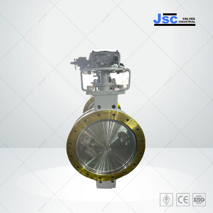 Double Eccentric Butterfly Valve, API 609, WCB, 24 IN, CL150