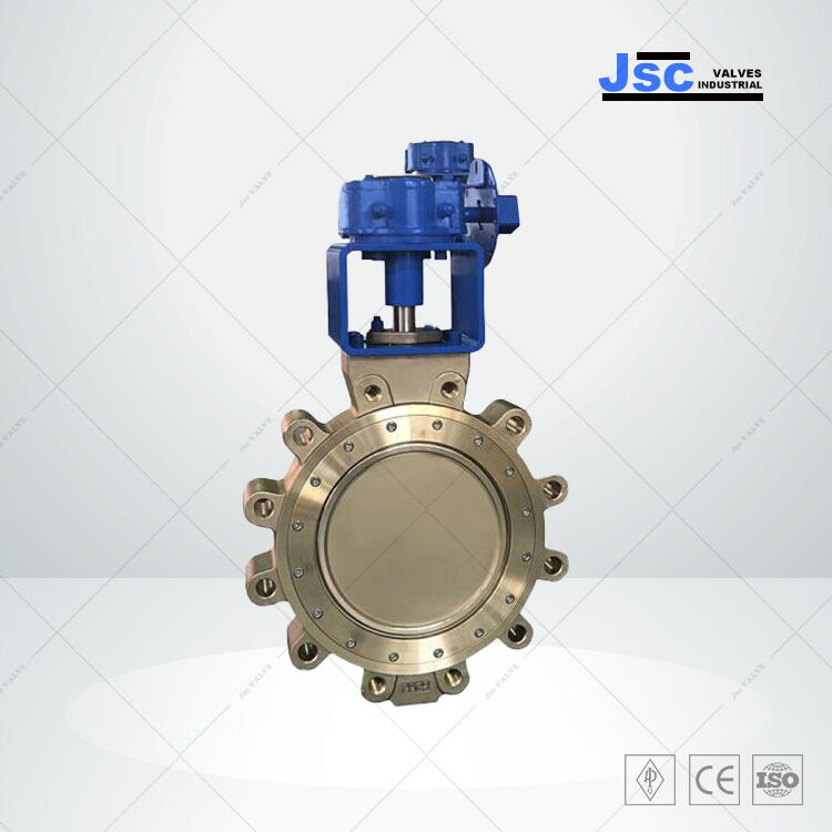 Double Offset Lug Butterfly Valve, C95800, 14 IN, CL 150