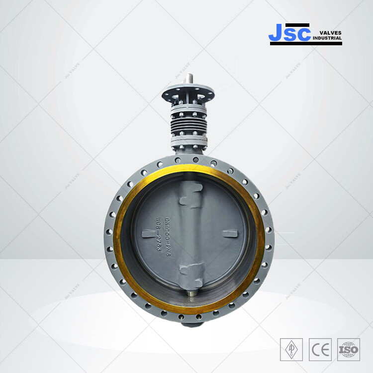 High Temperature Butterfly Valve, EN 593, WCB, DN1000, PN16