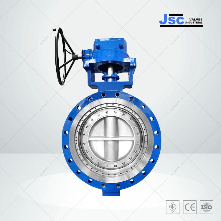Bi-directional Metal Seated Butterfly Valve, WCB, DN600, PN16