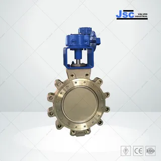 Double Offset Lug Butterfly Valve, C95800, 14 IN, CL 150