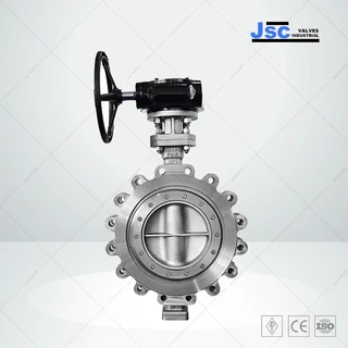 ASTM A351 CF3 Lug Butterfly Valve, EN 593, DN400, PN16