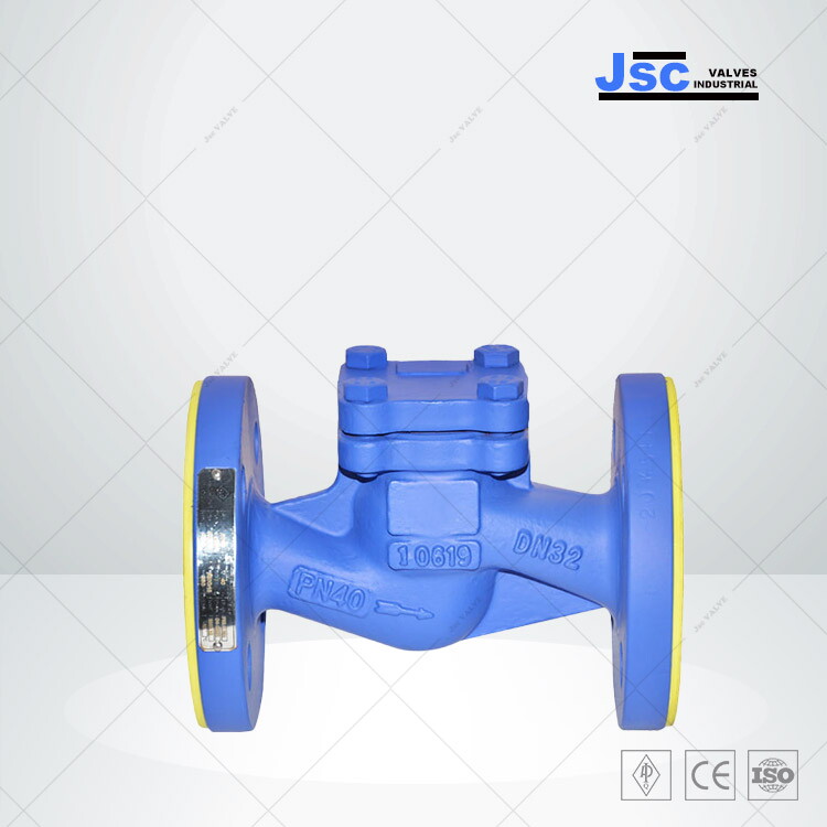 1.0619 Lift Check Valve, GS-C25, DIN EN 13709, DN32, PN40