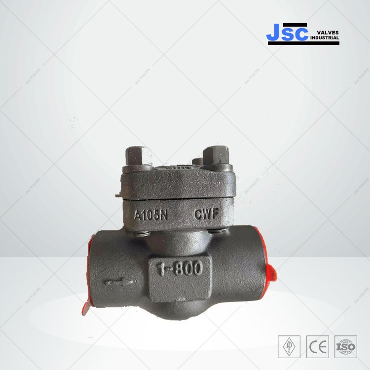 API 602 Piston Check Valve, ASTM A105N, 1 Inch, 800 LB, NPT