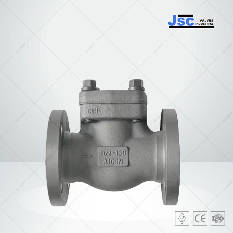 ASTM A105N Lift Check Valve, API 602, 1-1/2 Inch, 150 LB, RF
