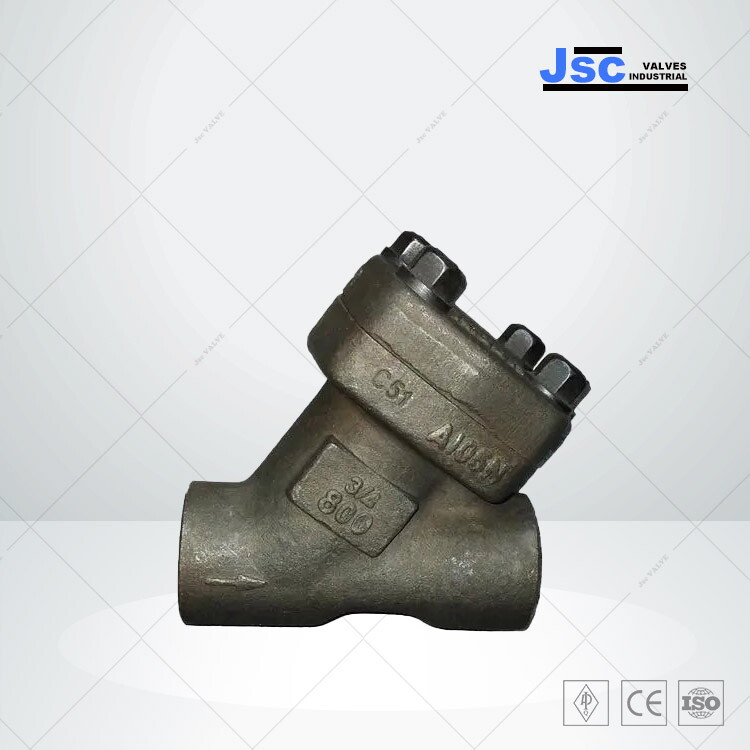 ASTM A105N Y Check Valve, API 602, ASME 16.34, 3/4 IN, 800 LB