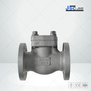 ASTM A105N Lift Check Valve, API 602, 1-1/2 Inch, 150 LB, RF