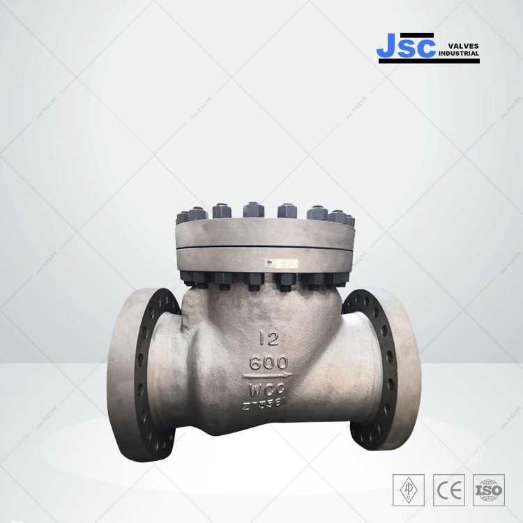 API 6D Swing Check Valve, ASME B16.34, 2–36 IN, 150-2500 LB