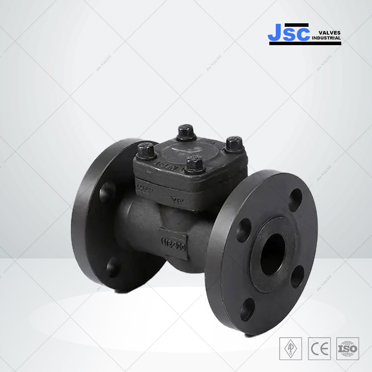 ASTM A105N Swing Check Valve, 1-1/2 Inch, 300 LB, Metal Seat
